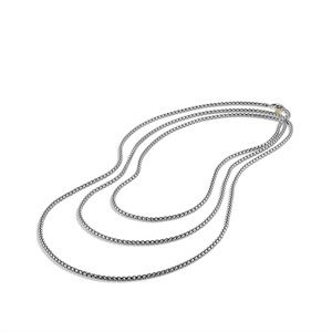 David Yurman medium box chain w/ gold